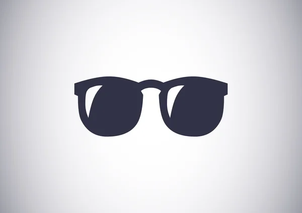 Icono web gafas — Vector de stock