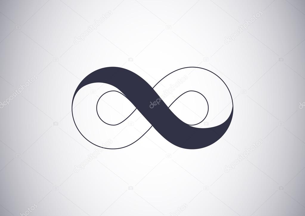 Infinity sign icon