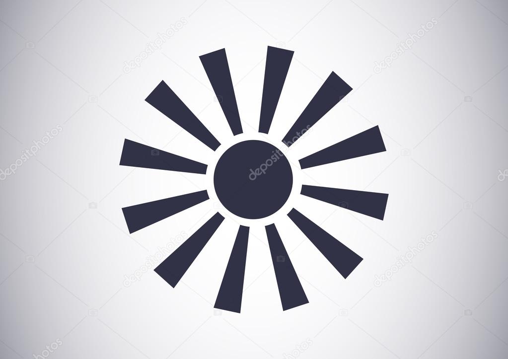 Sun web icon Stock Vector Image by ©LovArt #67964111