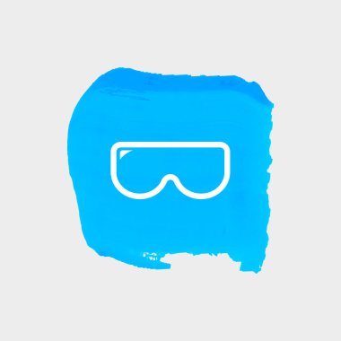 Tüplü maske web simgesi