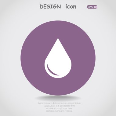 sıvı damlacık web simgesi