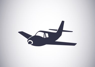 uçak web simgesi
