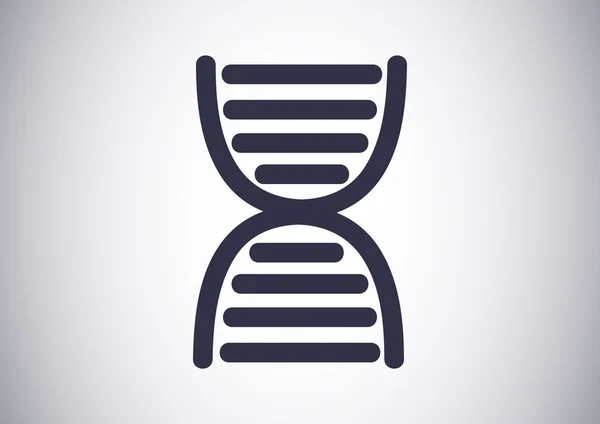 Dna, Web-Symbol — Stockvektor