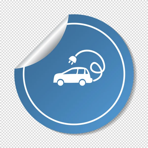 Icône web de voiture — Image vectorielle