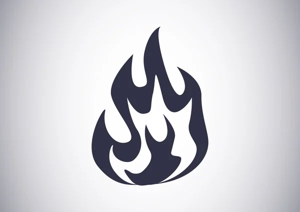 Fire flames icon — Stock Vector