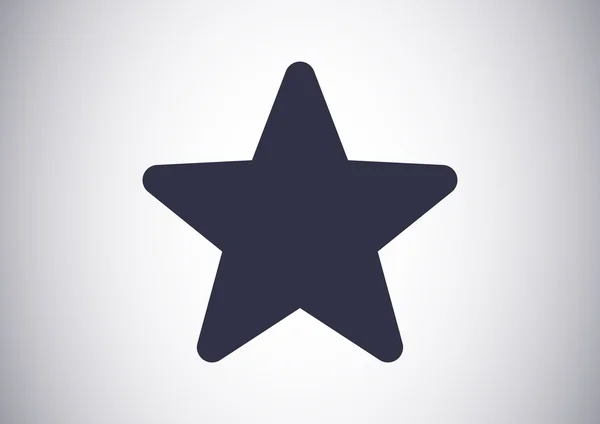 Gwiazda ikona internetowych — Wektor stockowy