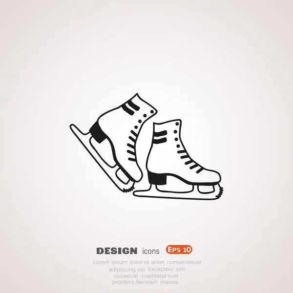 Ref-skates — стоковый вектор