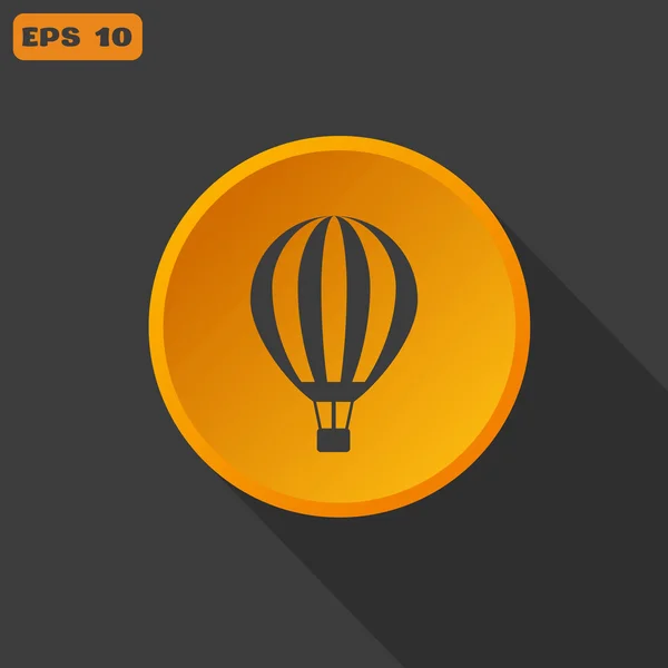 Balloon  web icon. — Stock Vector