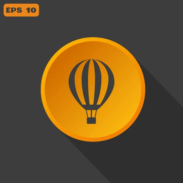 Ballon web pictogram. — Stockvector