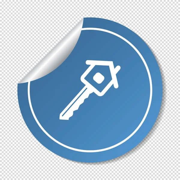 House key icon — Stock Vector