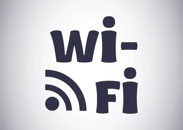 Icona web Wi-Fi — Vettoriale Stock