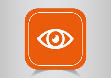 Turuncu düğmesine simge göz