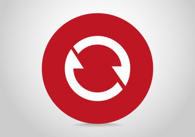 döndürme oklarını bir daire içinde