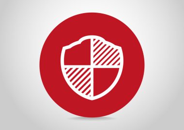 kalkan koruma web simge iz