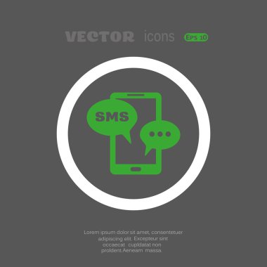 gri zemin üzerine simgesi