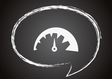 bir kara tahta üzerinde simge görüntüsü