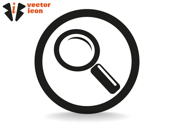 Cerca icona web — Vettoriale Stock