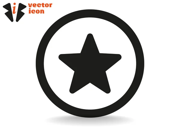 Yıldız web simgesi — Stok Vektör
