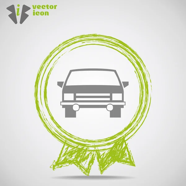 Icono web del coche — Vector de stock