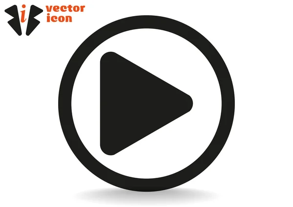 Play web icon — Stock Vector