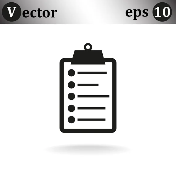 Web notitiepictogram — Stockvector