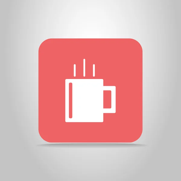 Filiżanka ikony kawy — Wektor stockowy