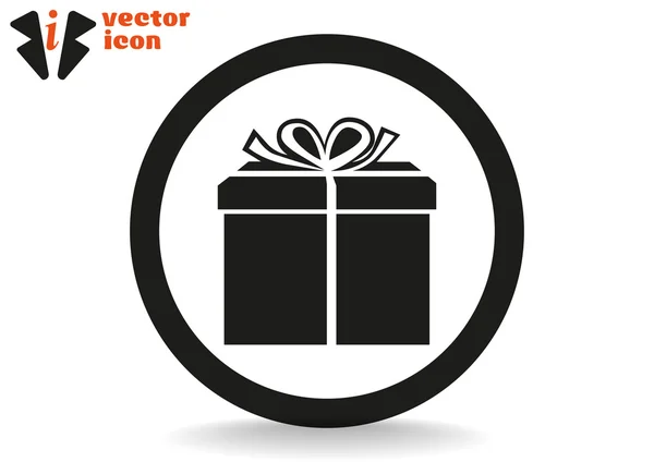 Geschenk volledig gratis web pictogram — Stockvector