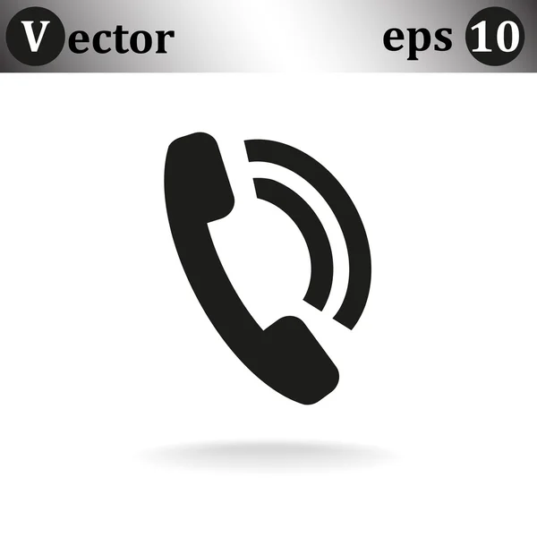 Web telefoonpictogram — Stockvector