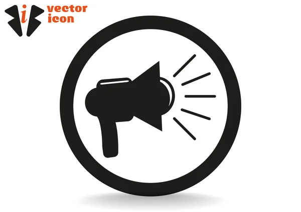 Loudspeaker web icon — Stock Vector