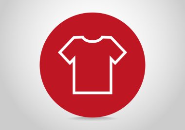 basit t-shirt simgesi