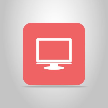 monitör web simgesi