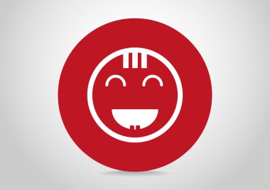 mutlu çocuk web simgesi