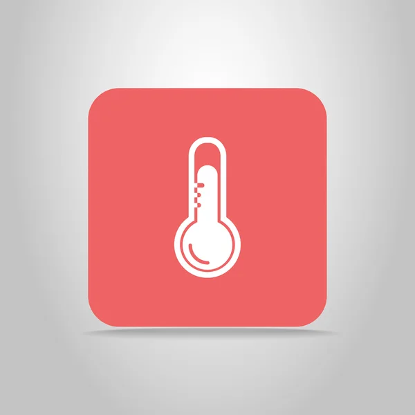 Icône web température — Image vectorielle