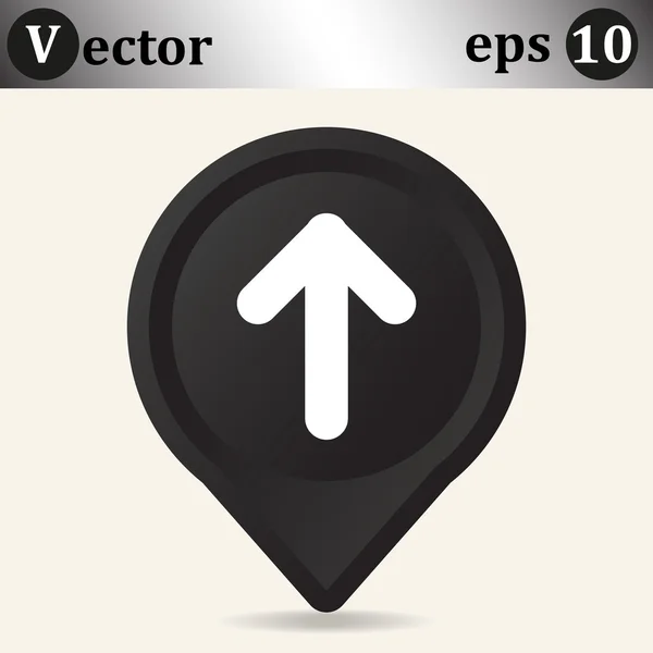 Icono web de flecha — Vector de stock