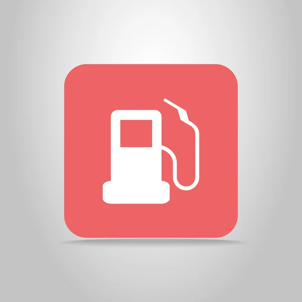 Autorefuelling web pictogram — Stockvector