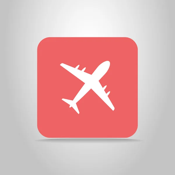 Aircraft Web icon — Vector de stoc