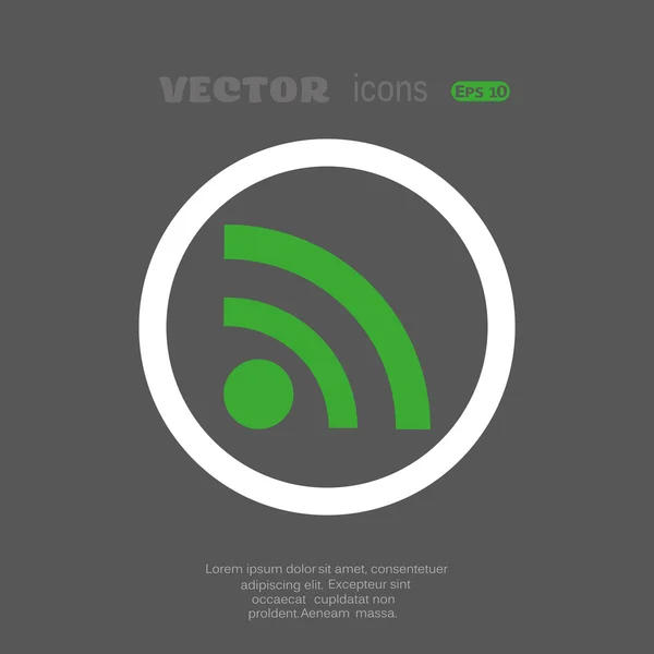 Web ons pictogram — Stockvector