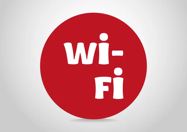 Wi-fi-web ikon — Stock Vector