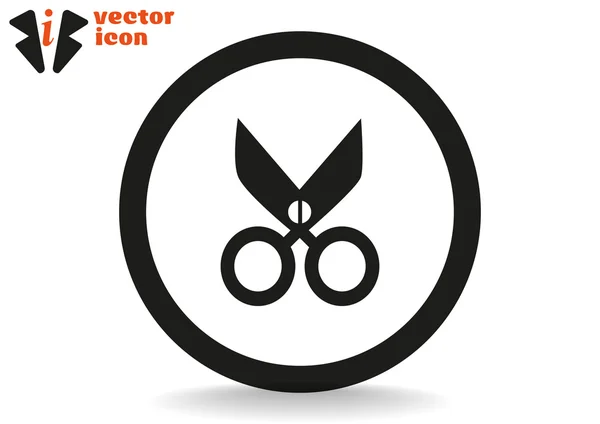 Schaar web pictogram — Stockvector