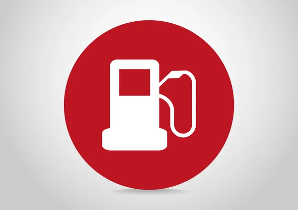 Autorefuelling web icon — Stock Vector