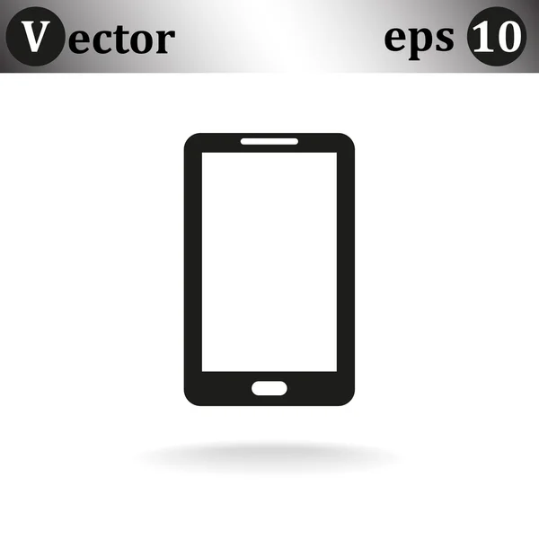 Teléfono icono web — Vector de stock