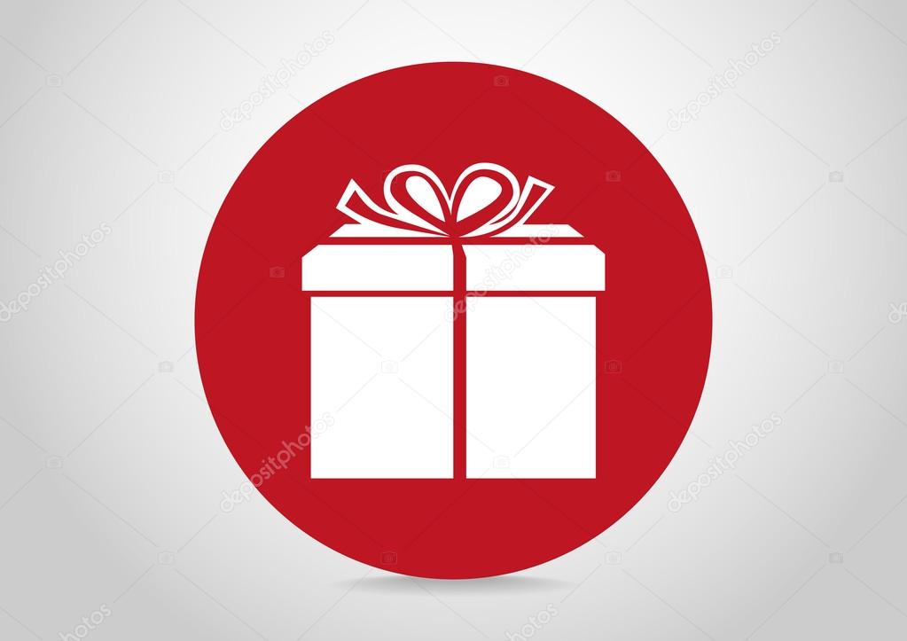 Gift totally free web icon