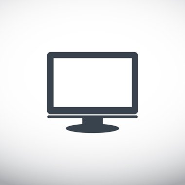 monitör web simgesi