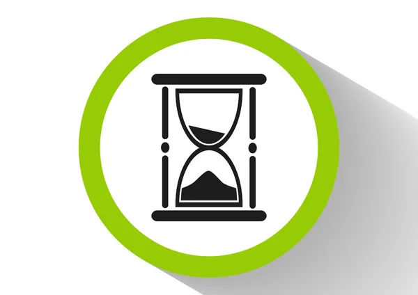 Hourglass web icon — Stock Vector