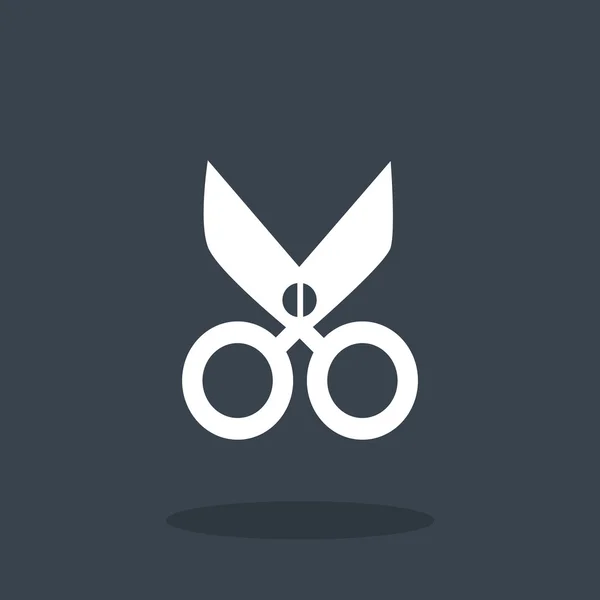 Scissors web icon — Stock Vector