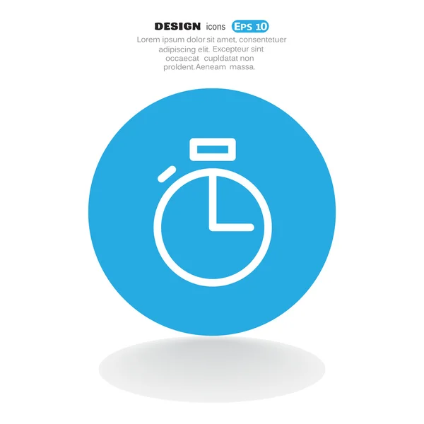 Icona web del cronometro — Vettoriale Stock