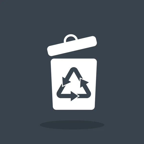 Basura puede icono — Vector de stock