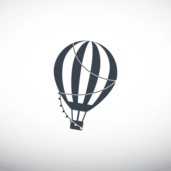 Balon aerostat tkanina ikona — Wektor stockowy