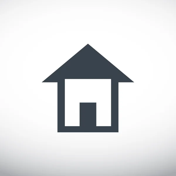 Domovský web ikony — Stockový vektor