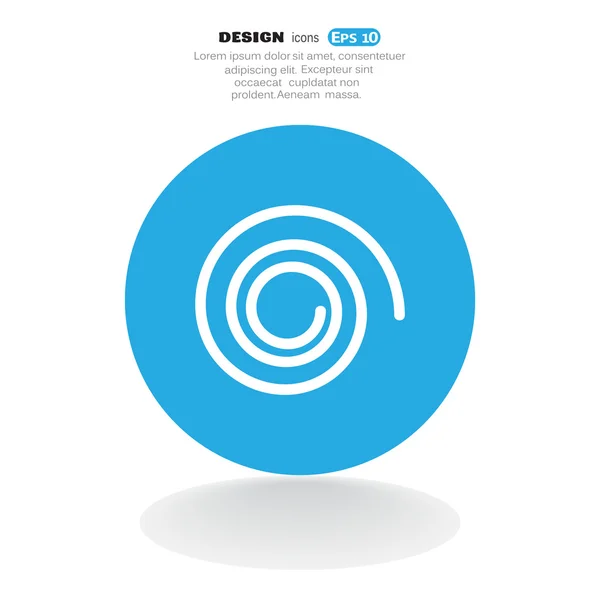 Whirlpool web simgesi — Stok Vektör